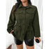 MODISCHE DAMEN CORDJACKE MIT PRAKTISCHEN TASCHEN